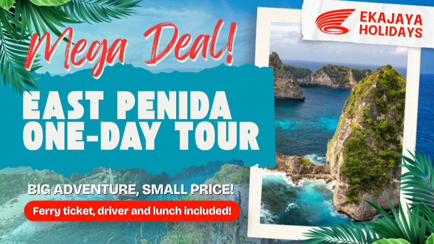 MEGA DEAL - One Day Tour to East Nusa Penida (For 2 Pax)